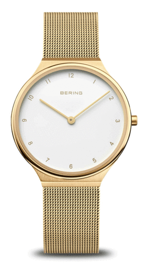 Bering | Slim | Polished/Brushed Gold | 18434-334