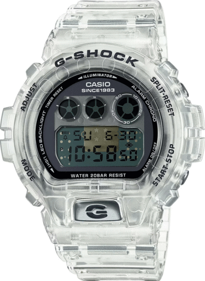 CASIO G-SHOCK G-CLASSIC DW-6940RX-7ER 40th Anniversary CLEAR REMIX Serie