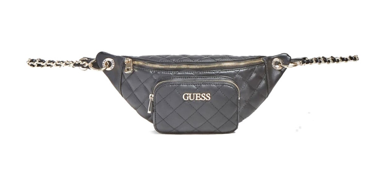GUESS ILLY QUILTED BELT BAG HWVG7970800-BLA
