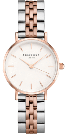 ROSEFIELD The Small Edit White Steel Silver Rosegold Duo 26SRGD-271