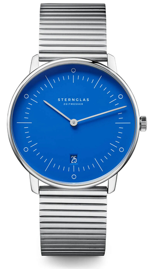 STERNGLAS Naos Edition Bauhaus II blue S01-NAF06-ME06 Limited Edition 333pcs