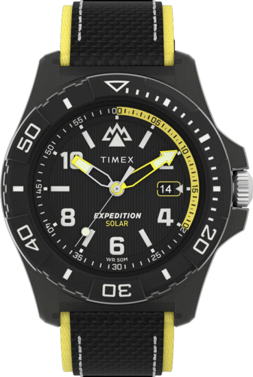 TIMEX Expedition North® Freedive Ocean #tide Fabric Strap Watch TW2V66200
