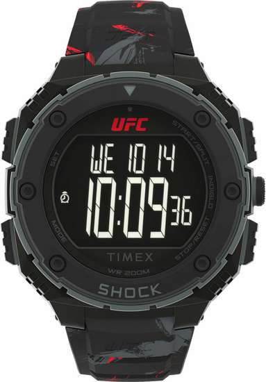 TIMEX UFC Strength Shock XL Black TW2V85100
