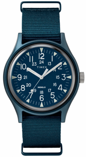 TIMEX MK1 Aluminum 40mm Fabric Watch TW2R37300