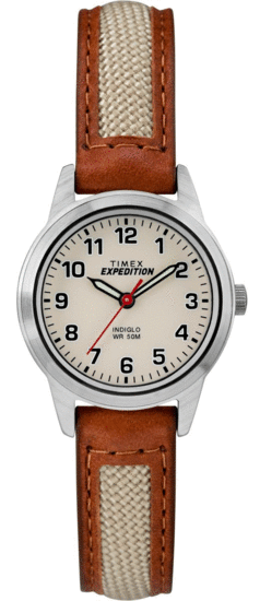 TIMEX Expedition Field Mini 26mm Leather Strap Watch TW4B11900