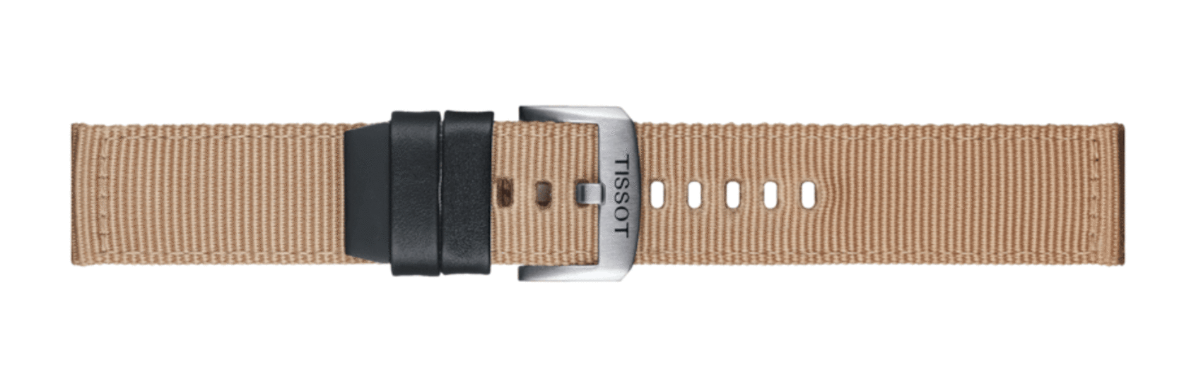 TISSOT OFFICIAL BEIGE FABRIC STRAP LUGS 22 MM T852.046.752
