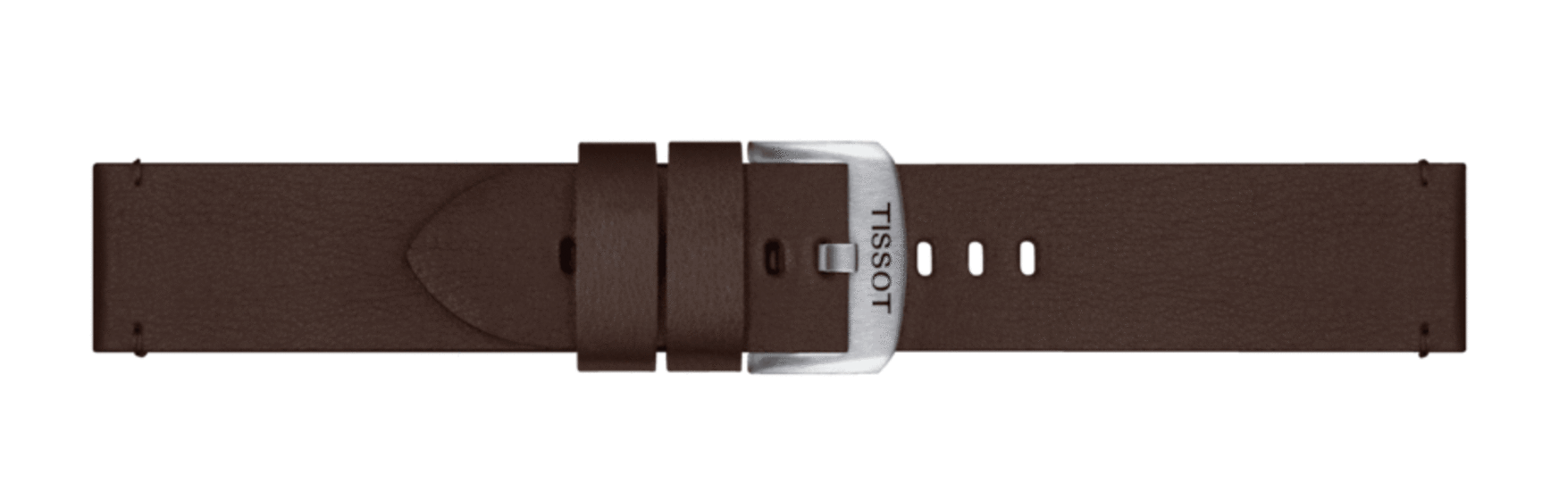 TISSOT OFFICIAL BROWN SYNTHETIC STRAP 22 MM T852.048.221
