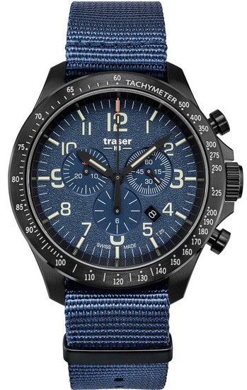 TRASER P67 Officer Pro Chronograph Blue 109461