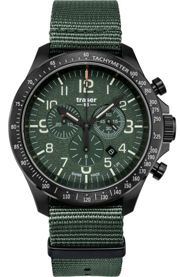 TRASER P67 Officer Pro Chronograph Green 109463