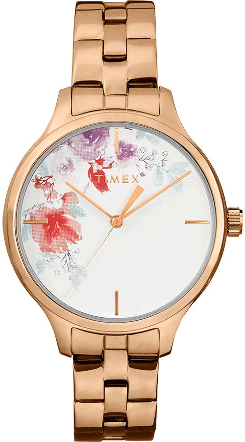 TIMEX Crystal Bloom With Swarovski® Crystals 36mm Bracelet Watch TW2R87600