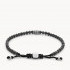 FOSSIL Black Beaded Bracelet JF03406040
