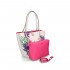GUESS ALBY FLORAL PRINT SHOPPER HWEF74552300-FRB