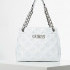 GUESS CHIC EMBROIDERED 4G PEONY SHOULDER BAG HWSY75892300-WHI