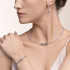 COEUR DE LION Bracelet GeoCUBE® frontline silver-blue 5042/30-0700