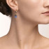 Coeur De Lion GeoCUBE® Earrings blue-gold 2839/21-0716