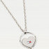 TOMMY HILFIGER STAINLESS STEEL HEART NECKLACE 2780551