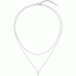 HUGO BOSS DOUBLE-CHAIN NECKLACE WITH CULTURED-PEARL PENDANT 1580269