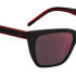 HUGO BOSS TWO-TONE SUNGLASSES IN RED AND BLACK ACETATE AND CARBON HG1249/S OIT/AO