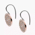 Fossil Disc Drop Earrings JF01737791