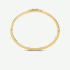 Michael Kors Precious Metal-Plated Brass Empire Logo Bangle MKJ828700710
