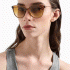 Emporio Armani Women’s Cat-Eye Sunglasses EA4220 610611