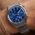 Q Timex Falcon Eye Chronograph 40mm Stainless Steel Bracelet Watch TW2W33700